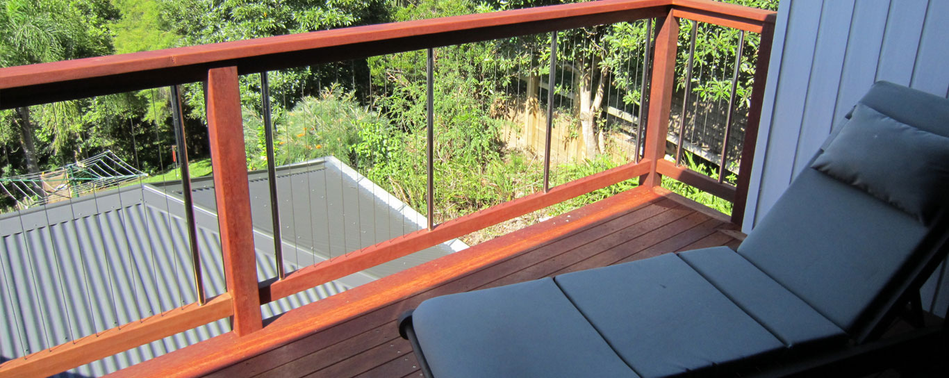 Custom balconies and balustrades for homes, commercial buildings and public areas by WETT Solutions, Sydney.