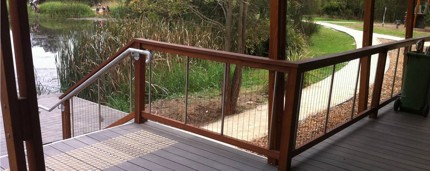 Custom balconies and balustrades for homes, commercial buildings and public areas by WETT Solutions, Sydney.